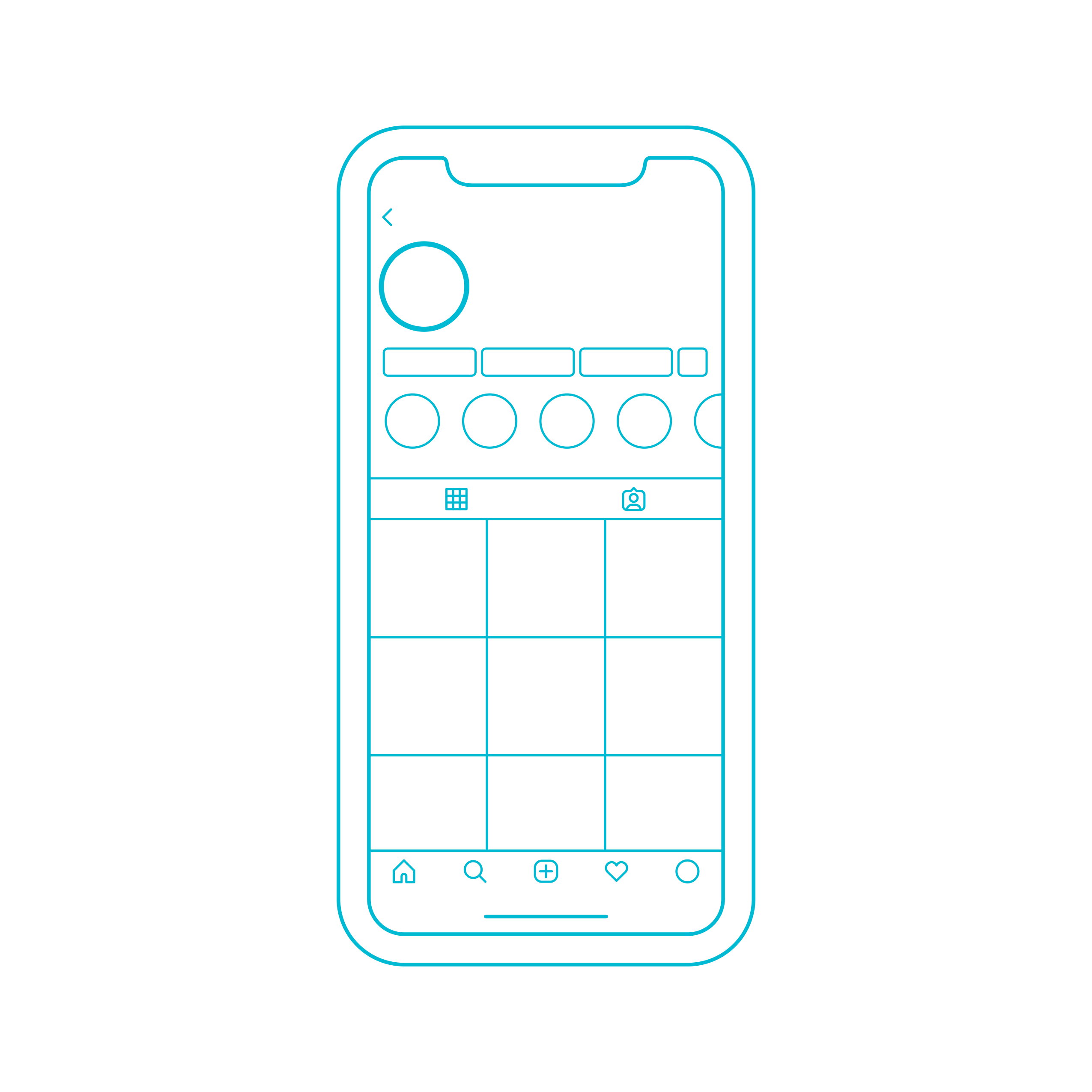 Digital Instagram Profile Picture Technical Blueprint Style Svg Vector Free Vectors